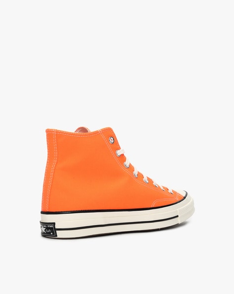 Orange converse hotsell