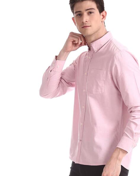 Buy Light Pink Shirts for Men by ARROW Online