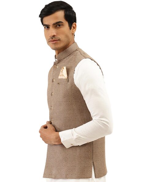 nehru waistcoat pattern