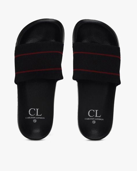 Buy Black Flip Flop & Slippers for Men by Carlton London Online