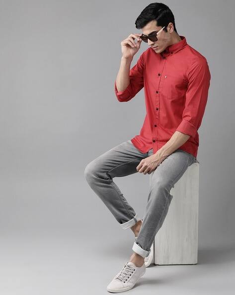 Buy Red Shirts for Men by Hubberholme 