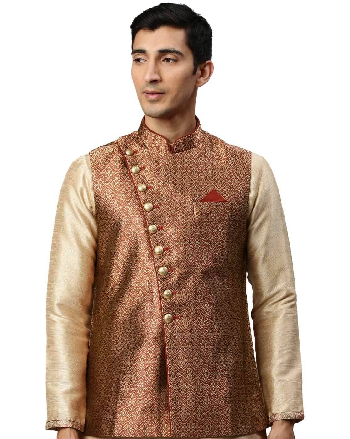 nehru jacket manyavar