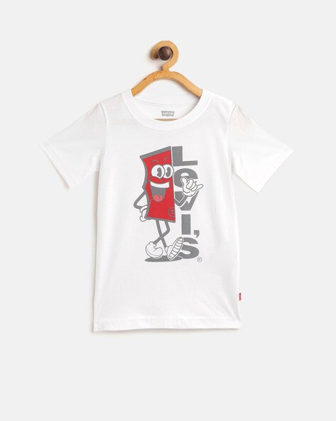Buy White Tshirts for Boys by LEVIS Online 