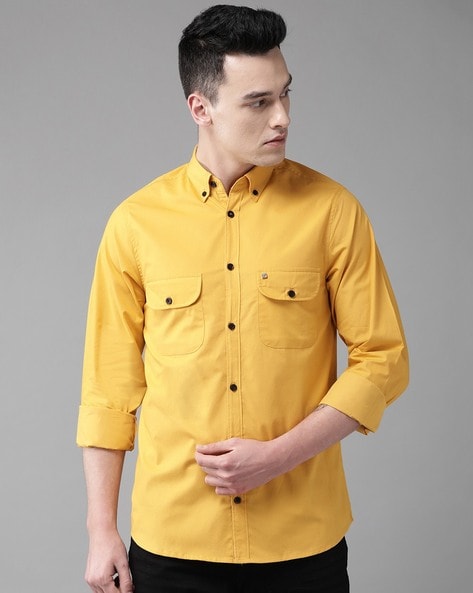 Buy Yellow Shirts for Men by Hubberholme Online
