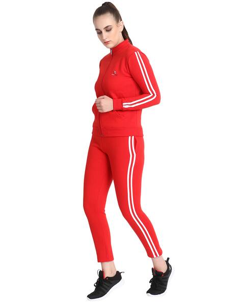 red tracksuits womens