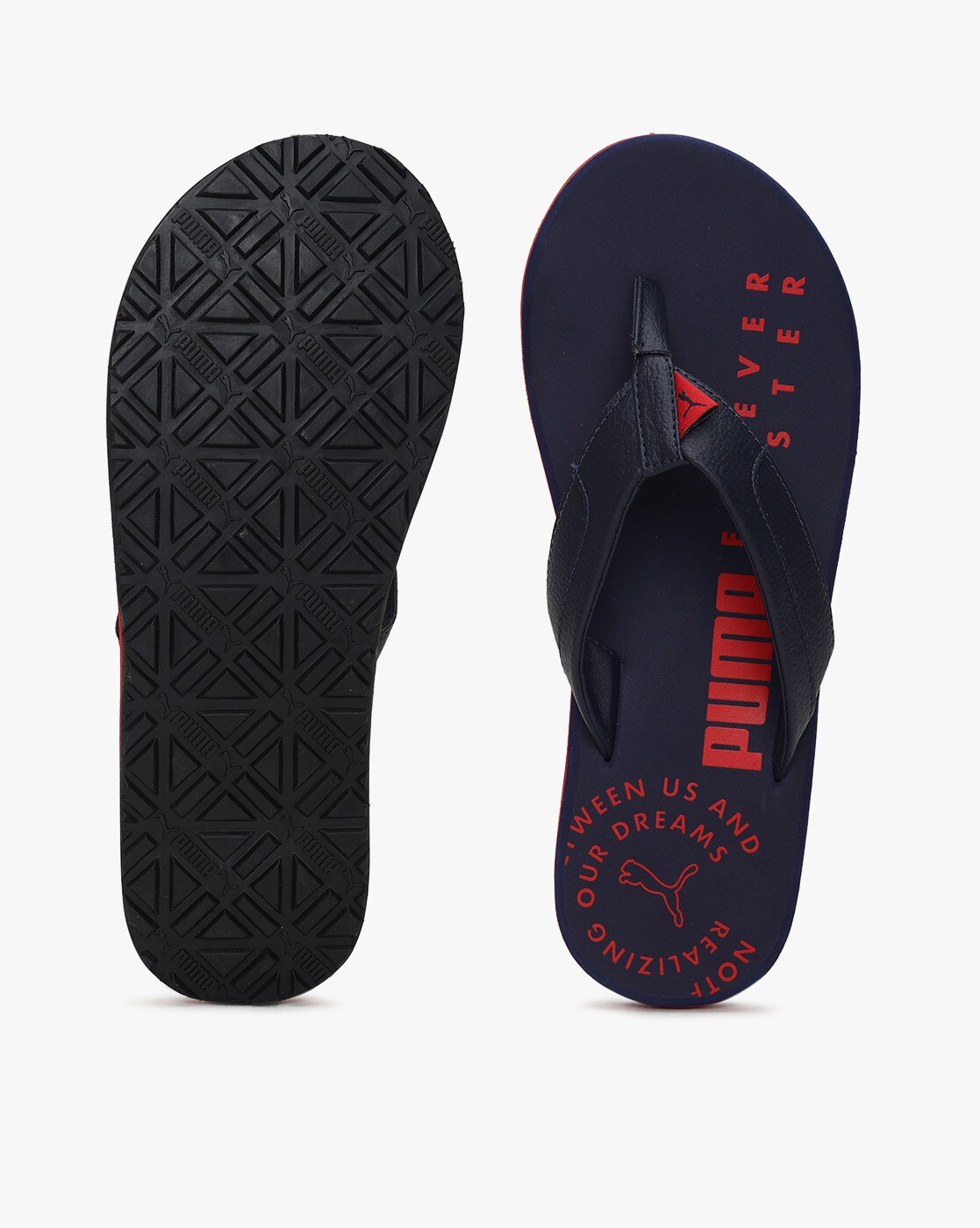 Buy Blue Flip Flop Slippers for Men by Puma Online Ajio