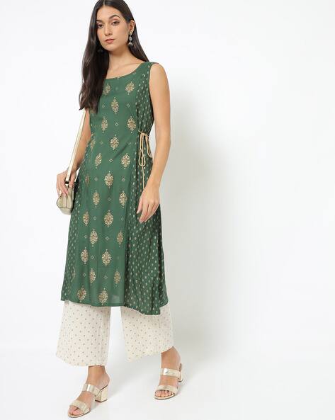 Buy Green Kurta-Bottom Set for Women by 