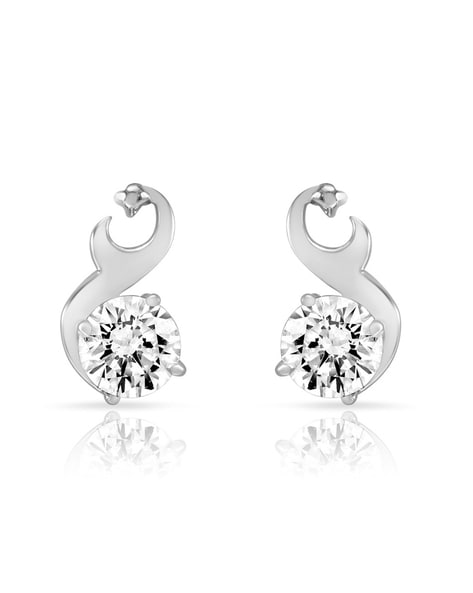 Bridal Crystal Earrings Swarovski Teardrop Crystal Earrings Clear White  Cubic Zirconia Earrings Wedd on Luulla