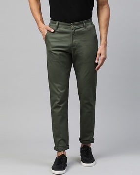 green skinny chinos mens