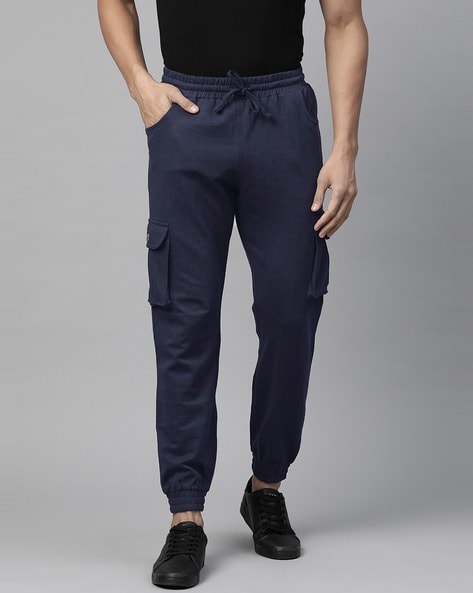 Aggregate more than 69 navy blue track pants mens latest - in.eteachers