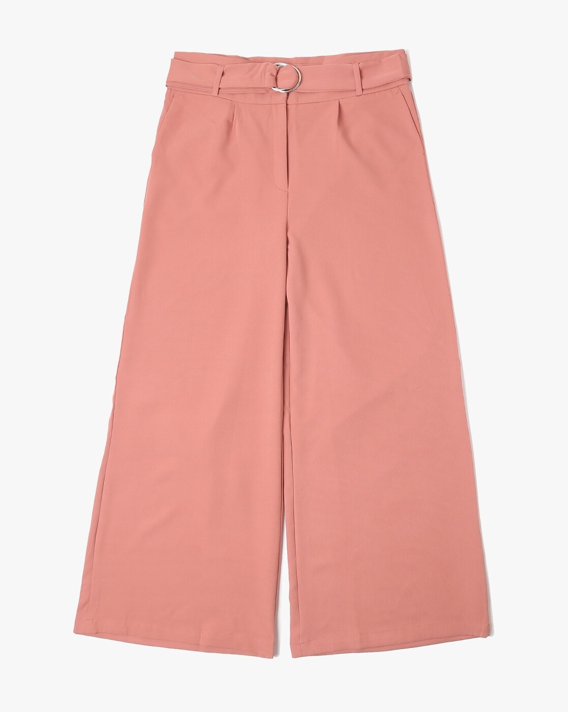 Petite Bright Pink Slim Leg Trousers | New Look