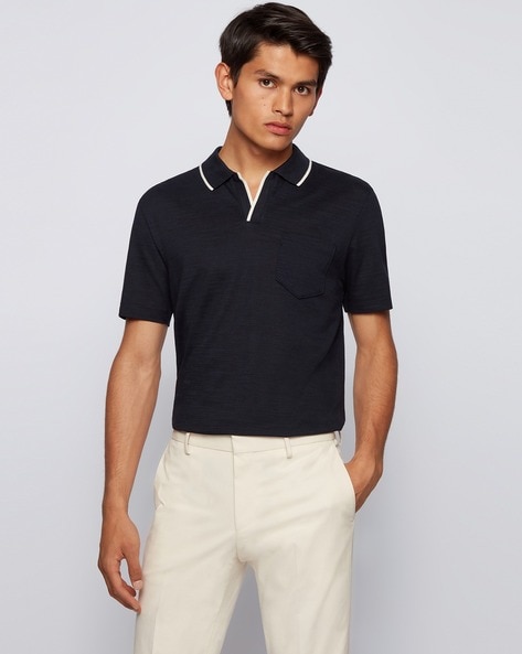 formal collar t shirt