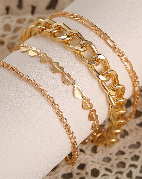 Bracelets for girls hot sale gold models