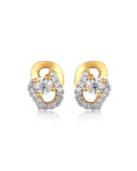 Arc Stud Earrings in 9ct Yellow Gold – Natalie Salisbury Jewellery