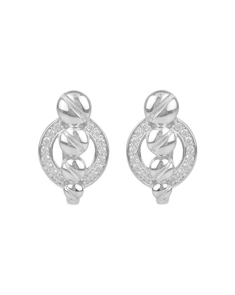 Buy Silver Earrings for Women by Ornate Jewels Online | Ajio.com