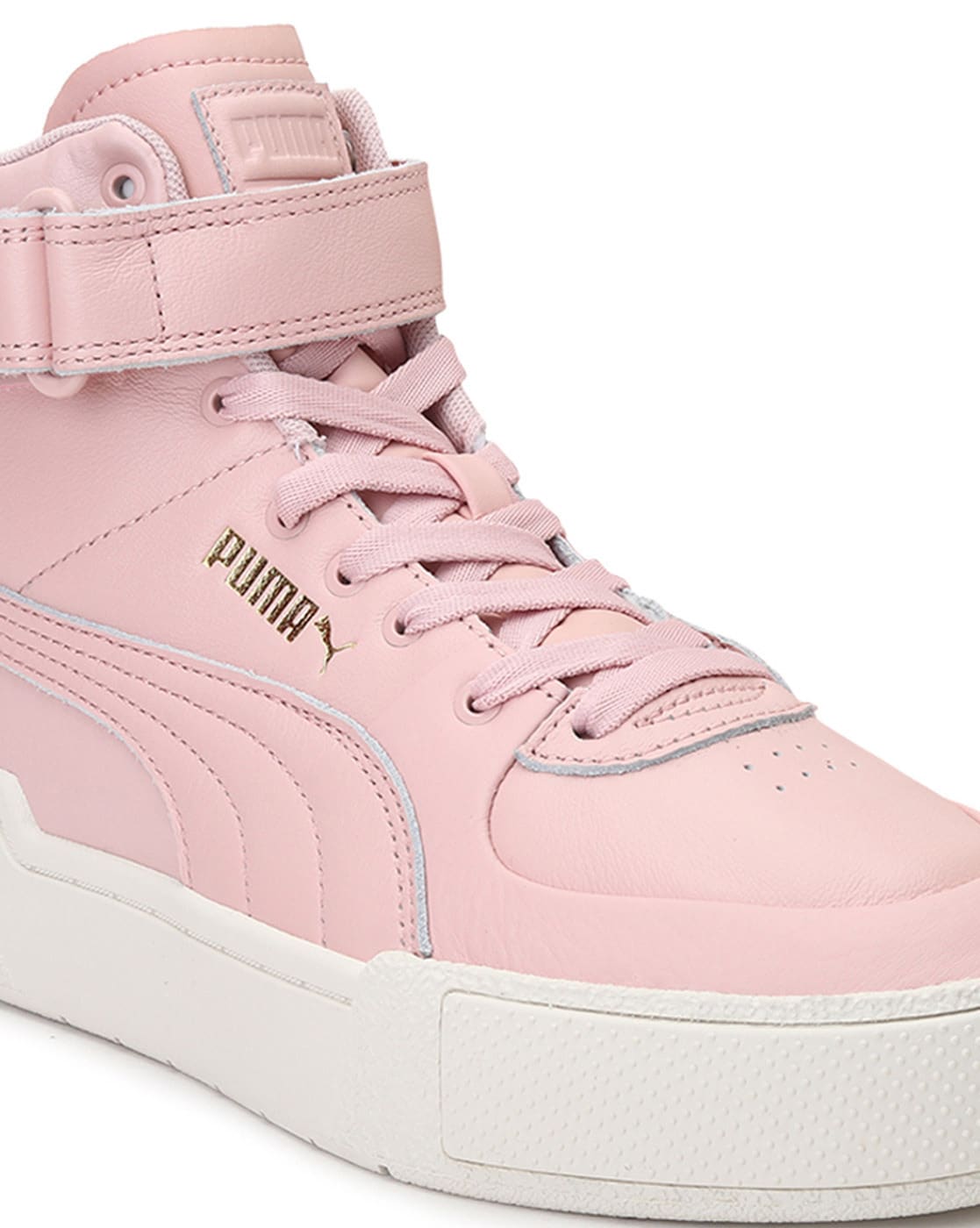 Puma high tops pink sale