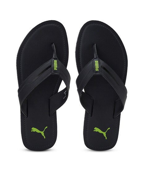 Buy Black Flip Flop Slippers for Men by Puma Online Ajio