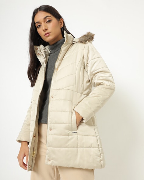 Womens cream coats hot sale and jackets