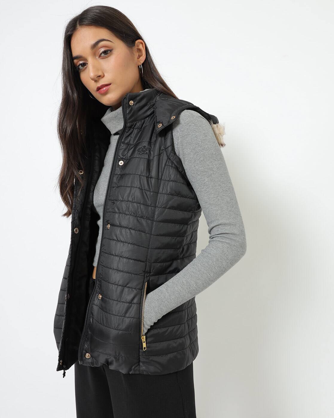 Buy Black Jackets \u0026 Coats for Women by 