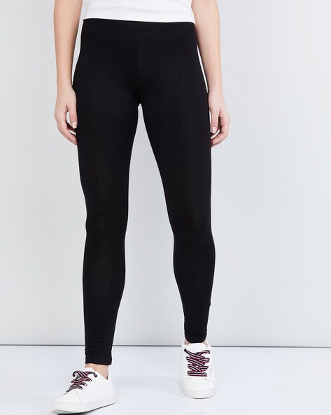 Buy Black Leggings for Women by MAX Online