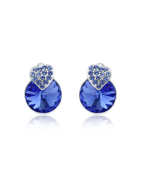 Swarovski Millenia earrings with blue crystal 5614935