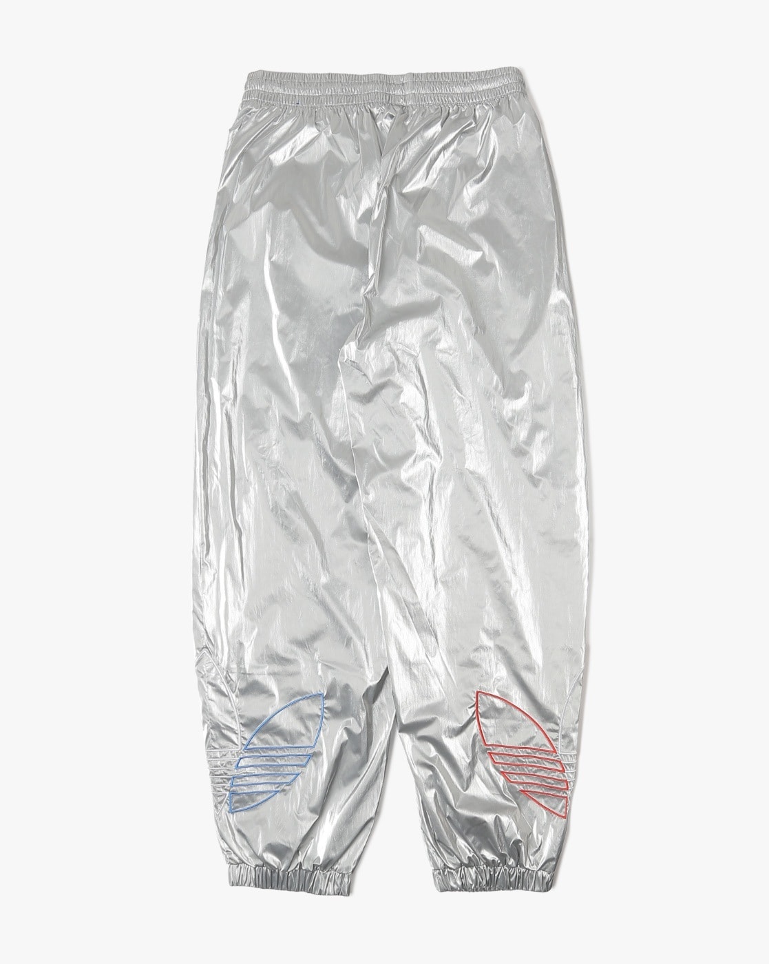 Adidas Silver Metallic Silky Tear Away Pants Size XL | eBay
