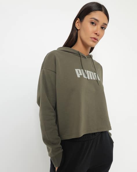 green puma sweatshirt