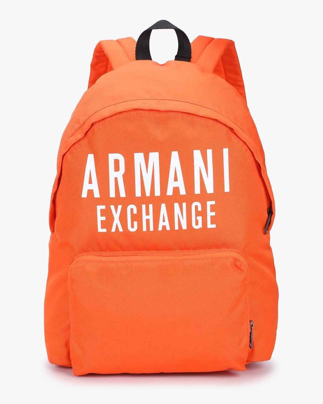 Buy Orange Backpacks for Men by ARMANI EXCHANGE Online 