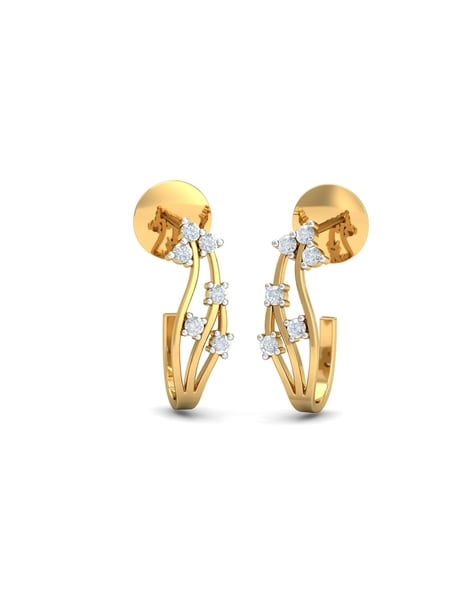 18K Yellow Gold Ball stud Earrings Women Men Unisex 3mm or 4mm – Lily Treacy