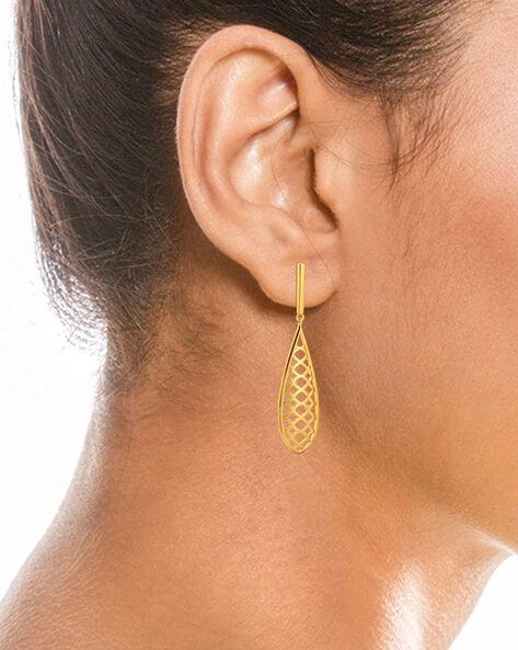 Ilias Lalaounis: A pair of high carat gold earrings insp… | Drouot.com