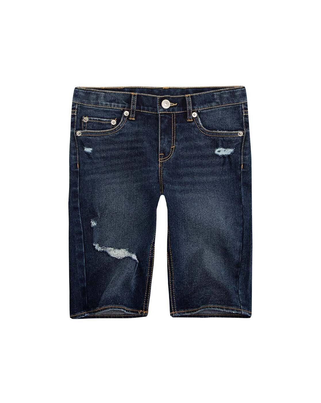 levi's distressed bermuda shorts