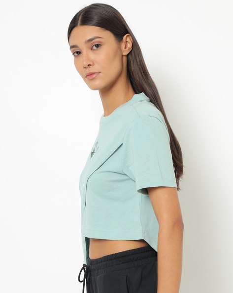 Adidas asymm hot sale t shirt