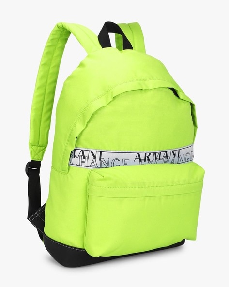 Buy Neon Green Backpacks for Men by ARMANI EXCHANGE Online 