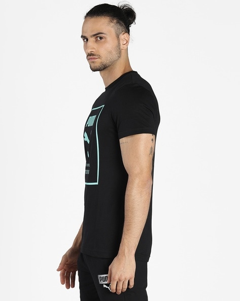 Puma brand cheap placed tee