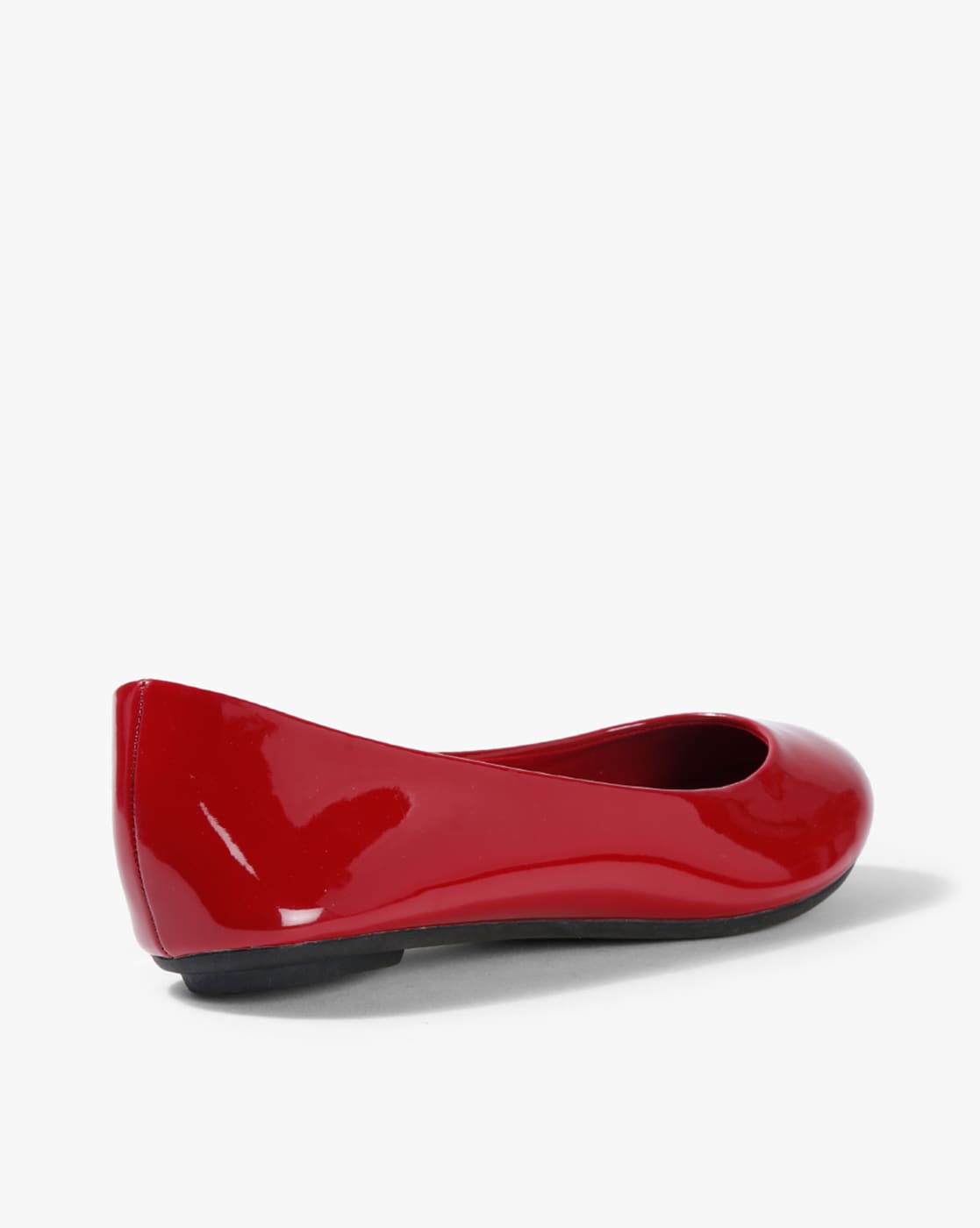 flat red shoes