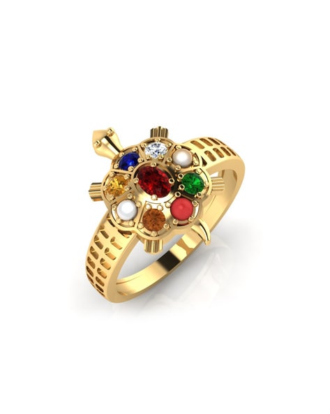 100 % Golden Crystal Gold Plated Ring, Weight: 3 Gm at Rs 150/piece in  Varanasi