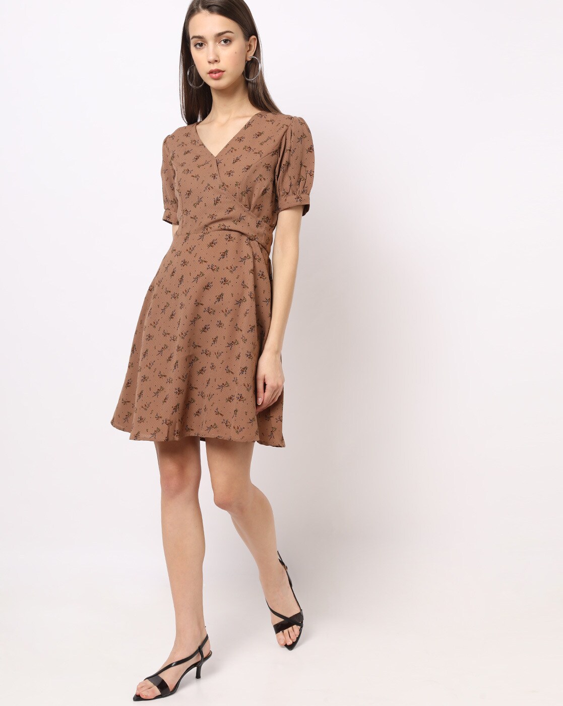 Buy Brown Dresses for Women by AJIO Online | Ajio.com