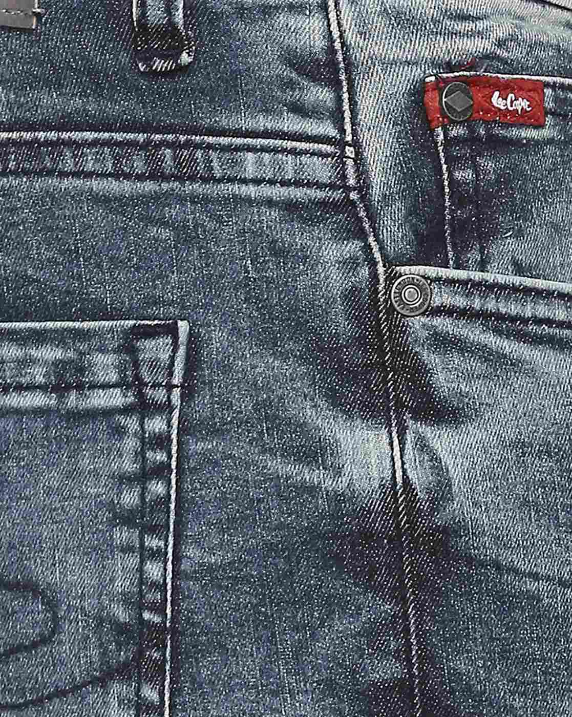 Jeans Pant Lee Cooper Jeans India Stone-Wash Slim Fit Jeans