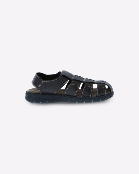 Smart navy blue store sandals