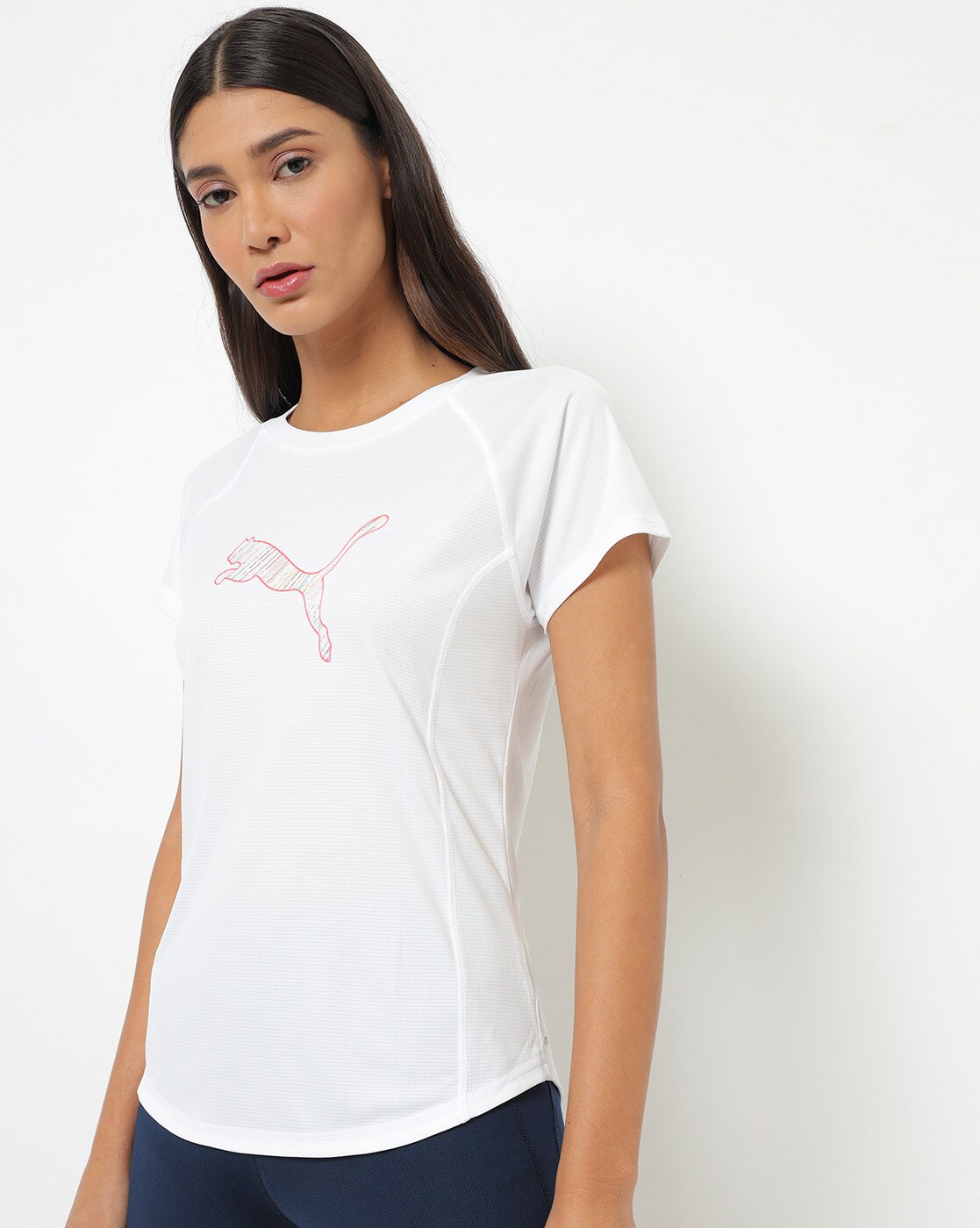 White puma t store shirt women's