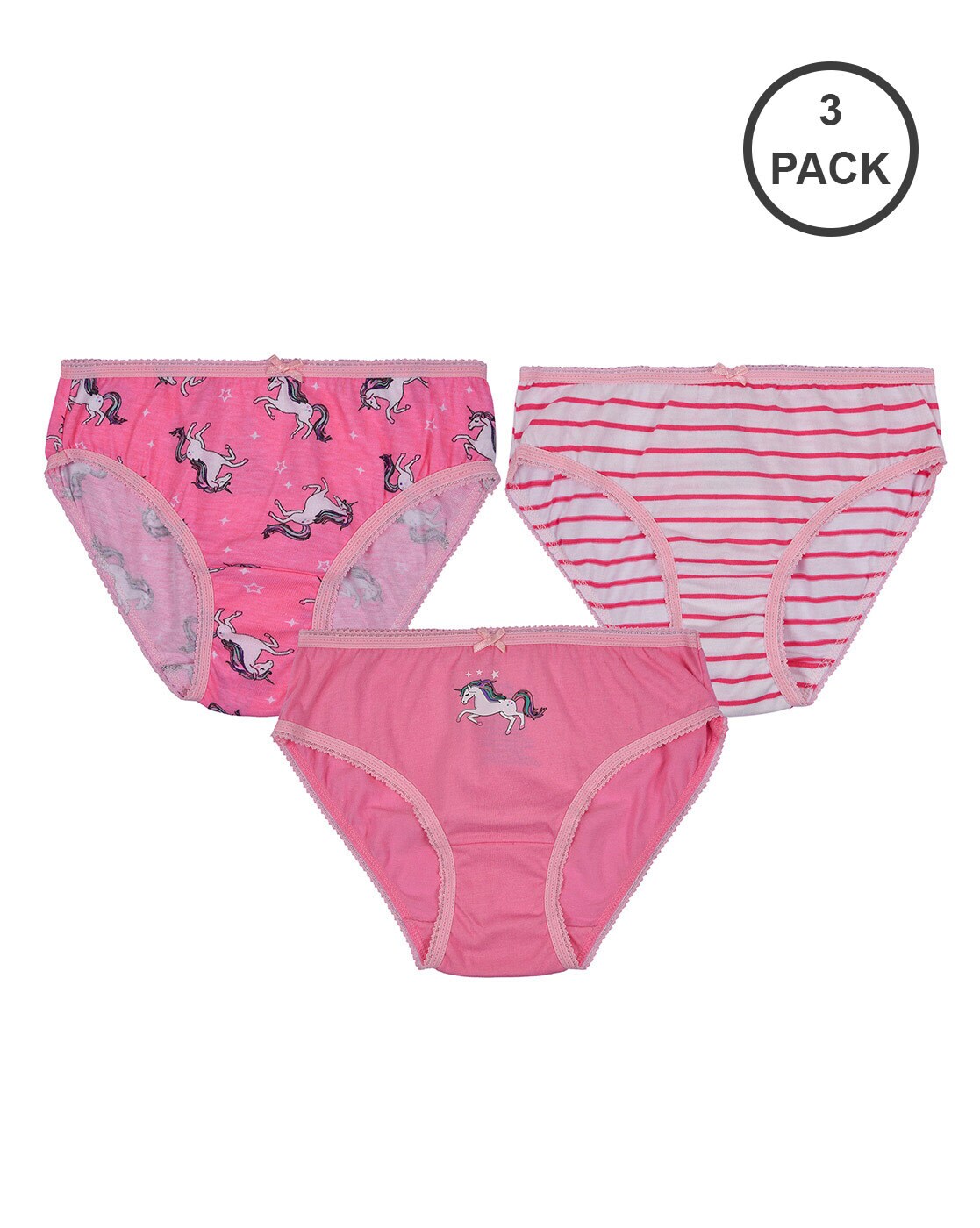 Ketyyh-chn99 Underwear for Girls Girls Panties Underwear for Teens Cotton  Briefs Pink,100