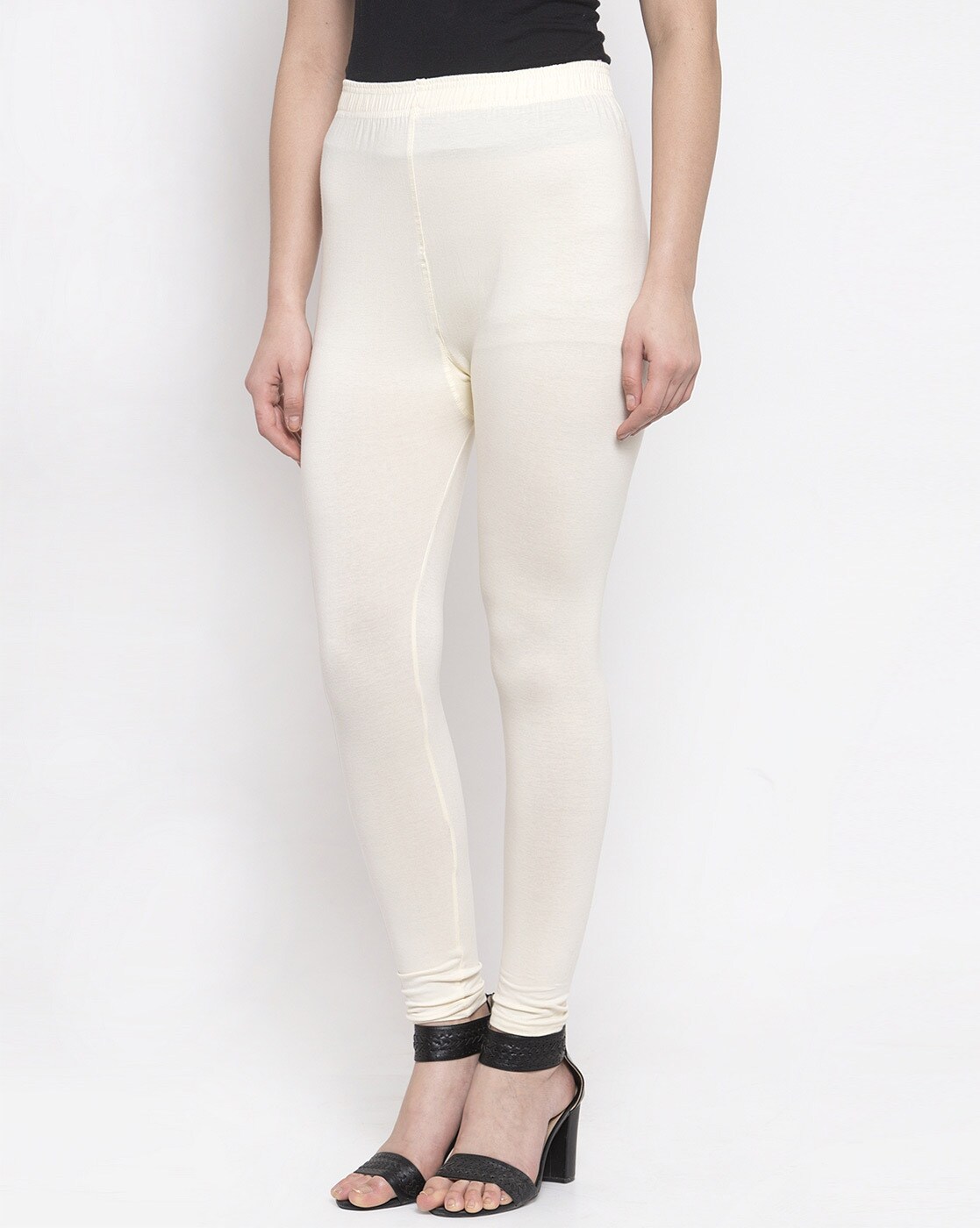 Basic Solid Color Leggings Casual Leggings Season Women's - Temu