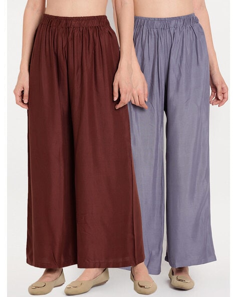 Pack of 2 Palazzos Price in India