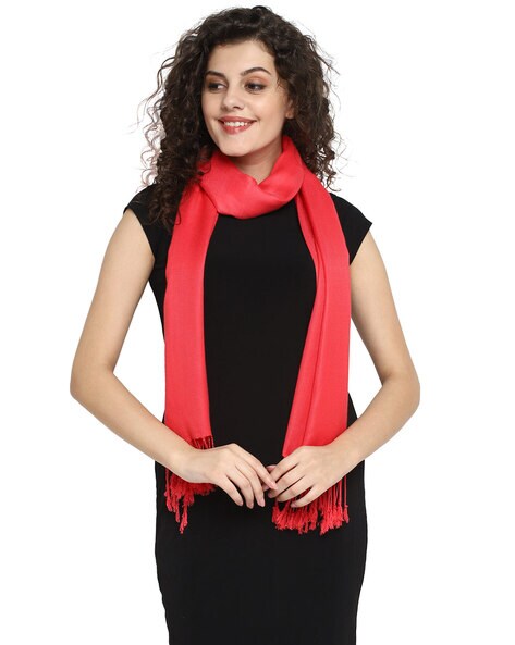 Stole with Fringed Hem Price in India