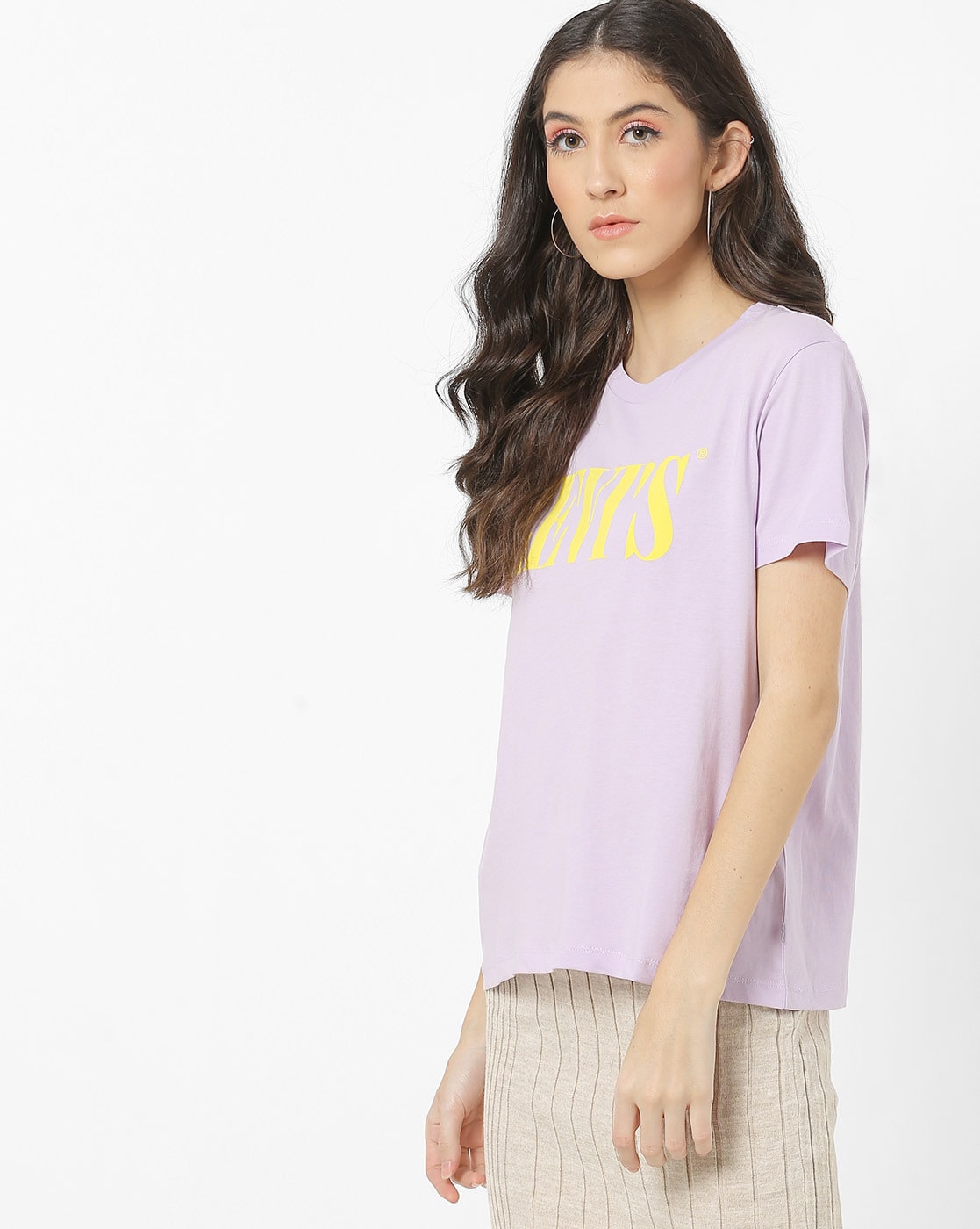 Buy Purple Tshirts for Women by LEVIS Online 