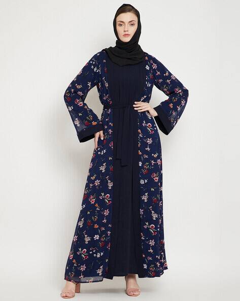 floral abaya
