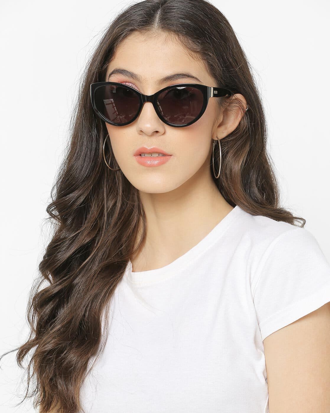 Moschino MOS065/S 0086 KU Cat Eye Sunglasses Women’s Sz 55-19-140 Moschino Black Studded Side Cat-Eye Sunglasses | FOMO main image 4