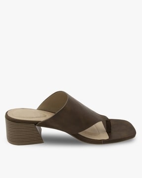 Liv leather shop block heel sandals