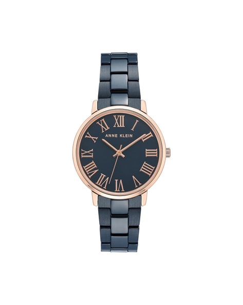 Anne klein clearance navy blue watch