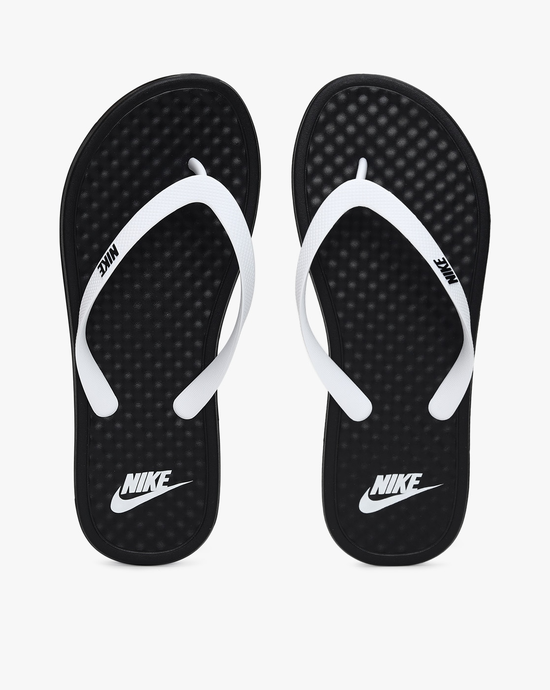 Nike flip flops store with straps